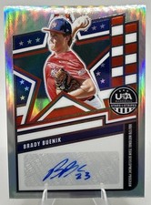 2026 Panini Stars & Stripes USA BRADY BUENIK SILVER PRIZM AUTO #NTS-BB 046/149