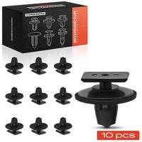 Frankberg 10X NYLON-CLIP Schwarz Passend FüR Nissan 370Z Juke Teana X-TRAIL