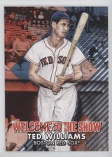 2022 Topps Series 1 Welcome to the Show Blue Ted Williams #WTTS-32 HOF rw9