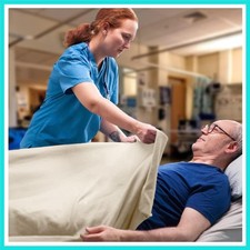 s Twin Size 100 Cotton Thermal Blanket Hospital Style Blanket - Lightweight ...