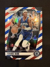 2024-25 Panini Prizm - Terance Mann #69 Red White & Blue Prizm