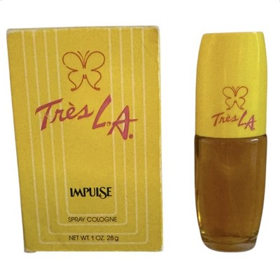 Tres LA Impulse Spray Cologne 1 oz Prince Matchabelli Vtg 1980s Sweet Fruity NEW