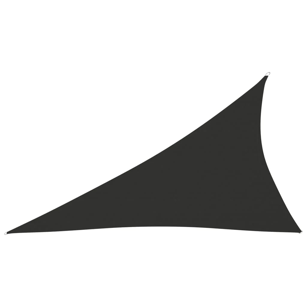 Voile d'ombrage triangulaire 4 x 5 x 6,4 m pour terrasse et jardin