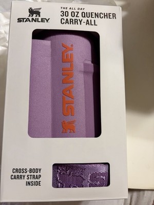 Stanley All Day 30 oz Quencher Carry-All Crossbody Bag lilac One Size New N Box