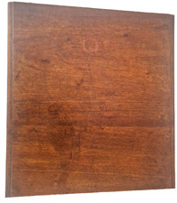Reclaimed Salvaged Antique Mahogany Timber Table Top Wood 65cm X 60cm X @22mm