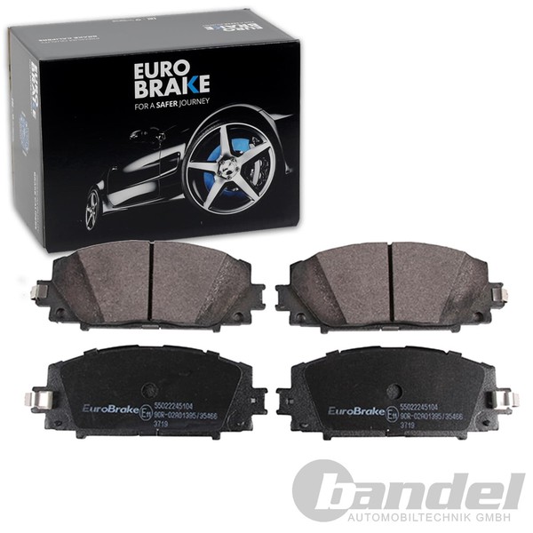 Eurobrake BremsbelÄGe Satz Vorderachse Passend FÜR Lexus CT Toyota Prius Yaris-image