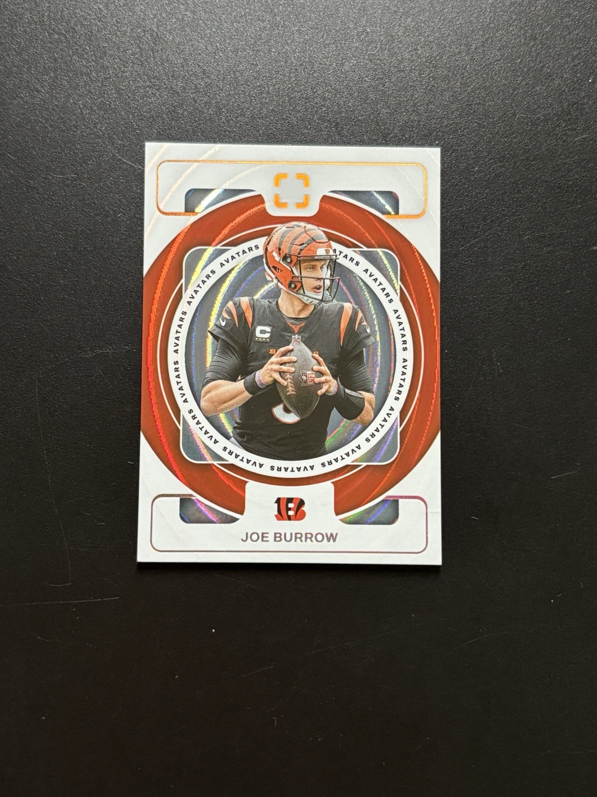 Joe Burrow- 2024 Panini Photogenic Football- Avatars #3- CASE HIT- SSP