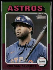 2024 Topps Heritage High Number Yordan Alvarez 307/699 Chrome Houston Astros