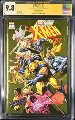 X-Men '97 #1 CGC 9.8 Signed Stephen Segovia Gold Foil Edition Marvel Animation