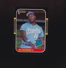 1987 Donruss #35 Bo Jackson rookie near mint