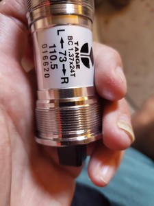 Tange Squar Taper Bottom Bracket  110m JIS