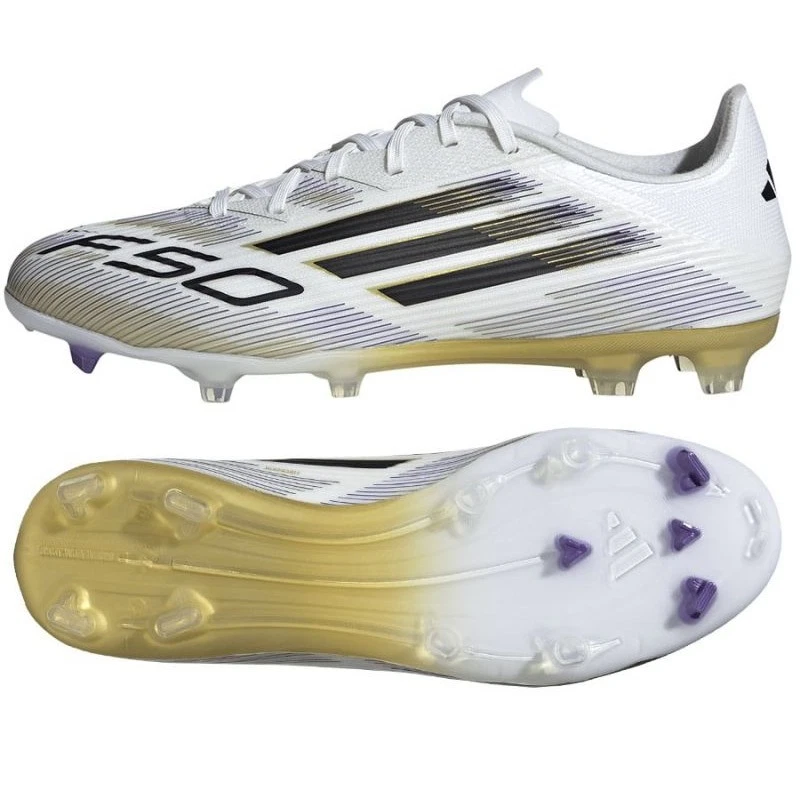 ADIDAS F50 League FG MG JI0005 SCARPE DELLA bianca
