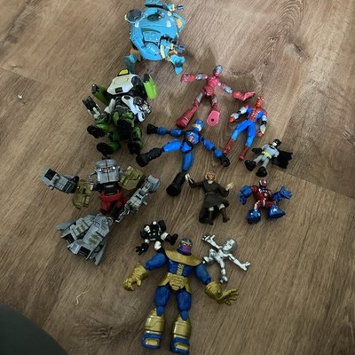 Marvel Avengers Super Hero s Transformers Misc Junk Drawer FunkoLot Of 12 Pieces