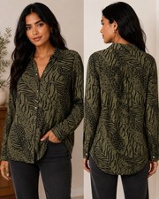 Rails Kate Button Front Silk Blouse Women s L...