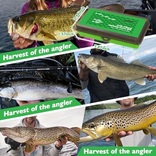 New Fishing Lure Kit for Bass & Trout - Tackle Box with Plugs, Swimbaits, Hooks - Image 7