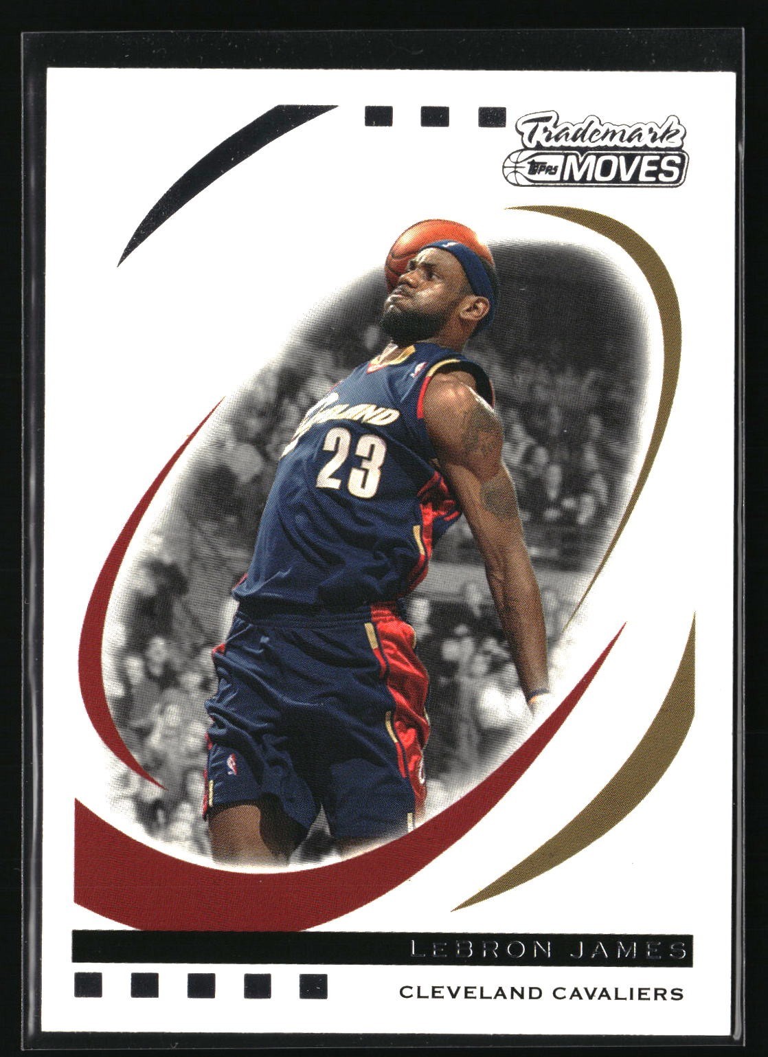 2006-07 Topps Trademark Moves - LeBron James #9 e10