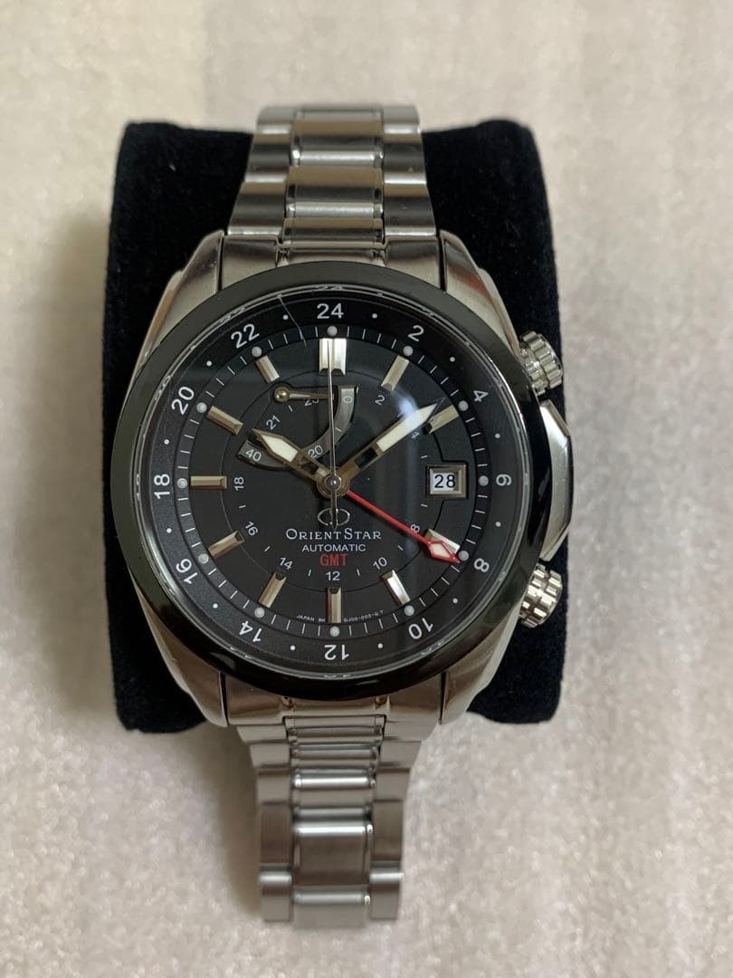 Orient Star GMT WZ0041DJ Automatic Power Reserve Men's Watch Used