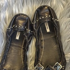 miu miu ballet flats 38