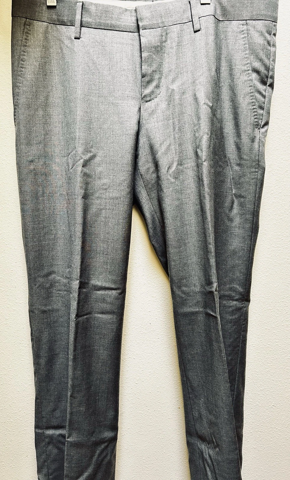 Pantalon homme Gucci gris 100% laine taille euro 52R us taille 36