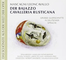 Berger/Rothenberger/Schock/Sandberg/Sc Der Bajazzo/cavalleria R (CD) (UK IMPORT)