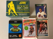 1991 Score NHL Hockey Factory Sealed Rookie Card Set+ tsc pack lot combine ship