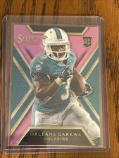 Orleans Darkwa Rookie 2014 Select Football #136 Prizm 125/199