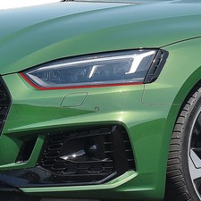 Devil Eye® Scheinwerfer Folie passend für A5 2020 Stripe Tuning Zubehör Streifen