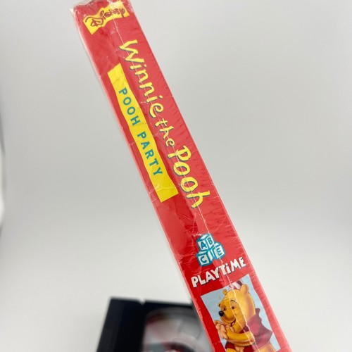 Winnie the Pooh Pooh Party VHS Disney ABC Playtime Vintage Kids Tested Works - Foto 7 di 9
