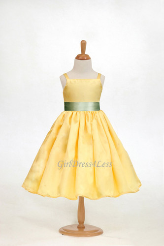 Vestido amarillo espagueti flor de Pascua niña 12M 18M 24M 2 4/4T 6/6X 8 10 12 - Imagen 34 de 37