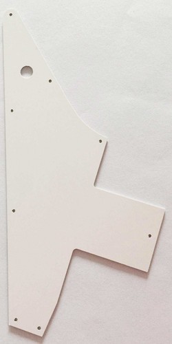 Guitar Pickguard For Gibson Explorer 76 Reissue.3-Ply White - Picture 5 of 5
