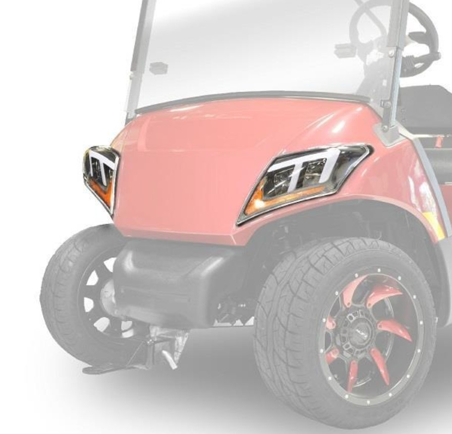Yamaha Drive2 Golf Cart 2017-Up | MadJax REPLACEMENT LED HeadLight Light Kit