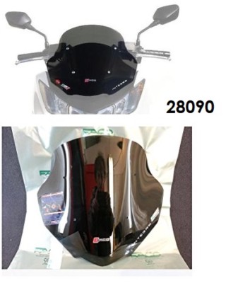 CUPOLINO SPOILER FUME NERO FACO RACING HONDA INTEGRA 700 750 2012