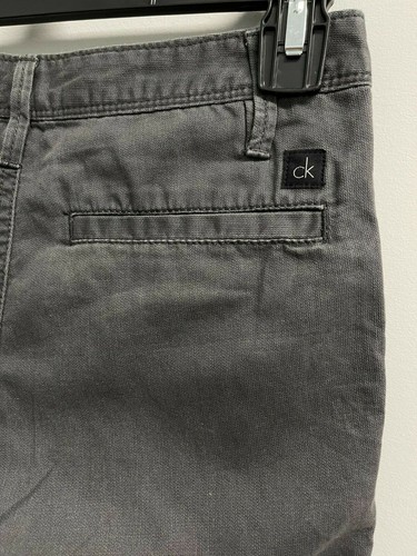 EUC Lot of 2 Boys Calvin Klein, Cat & Jack Size 10 Khaki, Gre Shorts - Picture 10 of 11