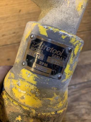 AIRETOOL MODEL CC-475 Kondensator Rohrreiniger Druckluftwerkzeug Druckluftkraftwerk - Bild 4 von 12