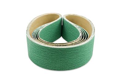 2 X 36 Inch 80 Grit Metal Grinding Zirconia Sanding Belts, 6 Pack