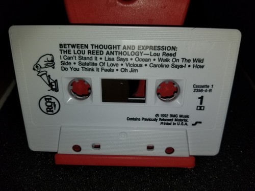 LOU REED – Between Thought And Expression Vintage (Cassette Tape) 📼 1992 MINT - Picture 4 of 8