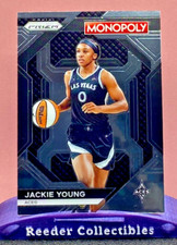 2024 WNBA Monopoly Prizm #WNBA15 Jackie Young Las Vegas Aces