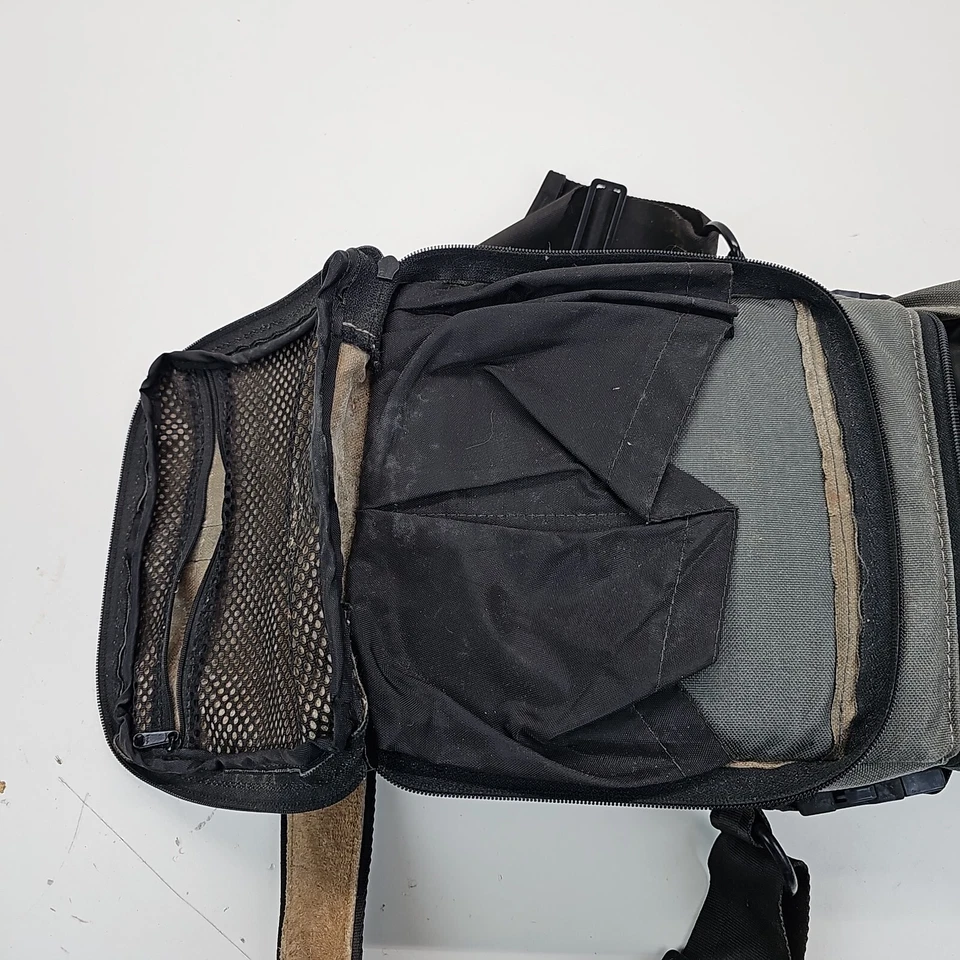 Сумка для фотоаппарата Tamrac 605R 1985 темно-синяя профессиональные наплечные разделители сделано в США - Изображение 3 из 4