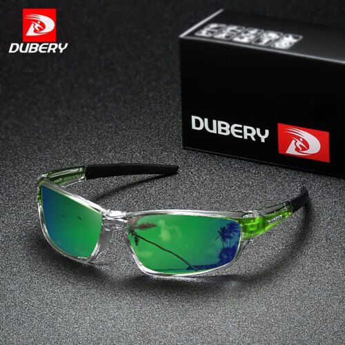 DUBERY Sports Polarized Sunglasses Men Women Lightweight Driving Glasses UV400 - Afbeelding 1 van 16