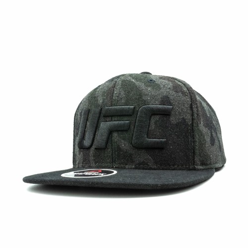 Mens Reebok UFC Camo Wool Snapback Hat 