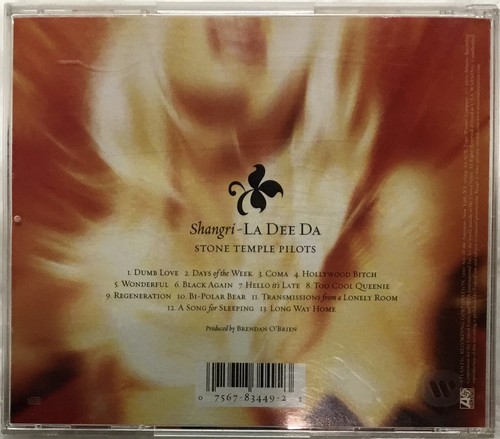 Shangri-La Dee Da by Stone Temple Pilots (CD, Jun-2001, Atlantic (Label)) VGood - Picture 3 of 3