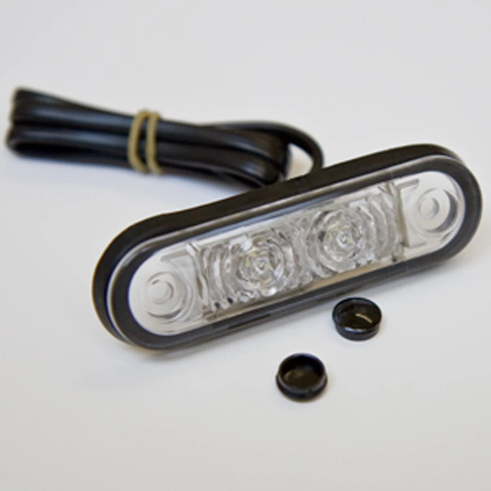 HELLA STYLE LED FLUSH FIT KELSA BAR MARKER LAMP LIGHT 12v 24v - Image 2 of 4