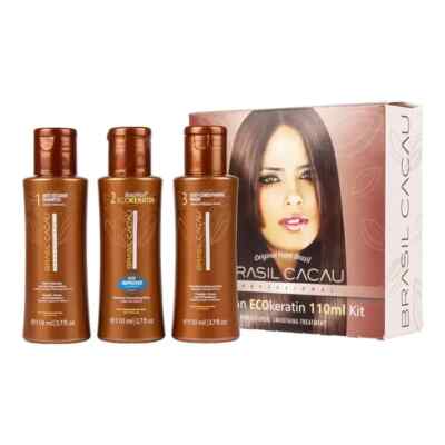 Brasil Cacau Brazilian ECO Keratin Express Kit 110ml Daily Post Home  Keratin Kit