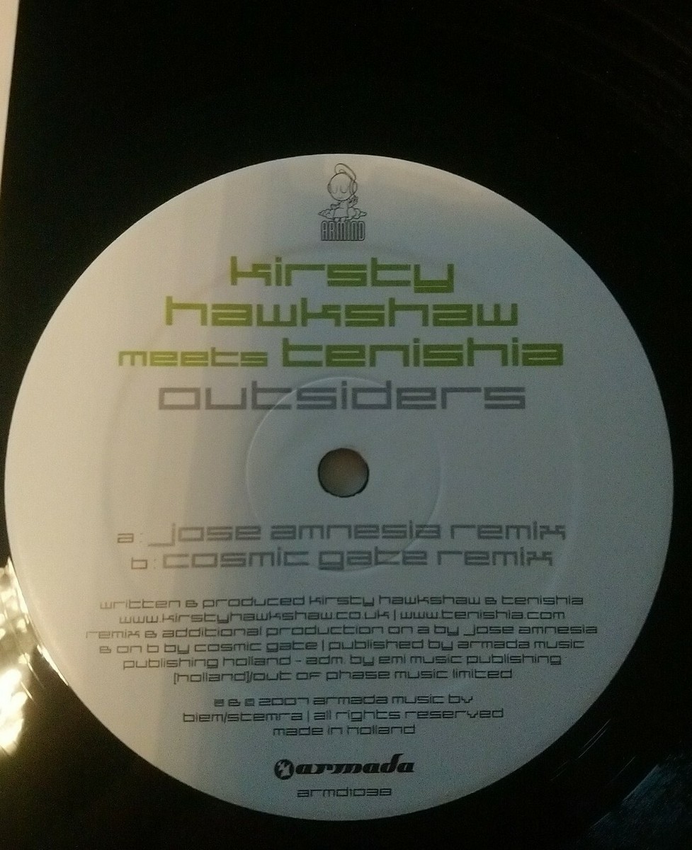 Kirsty Hawkshaw Meets Tenishia ‎– Outsiders ( 12