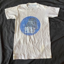 Vintage 1970s 1980 Star Wars Darth Vader  vadar  Lives T-shirt Misprint