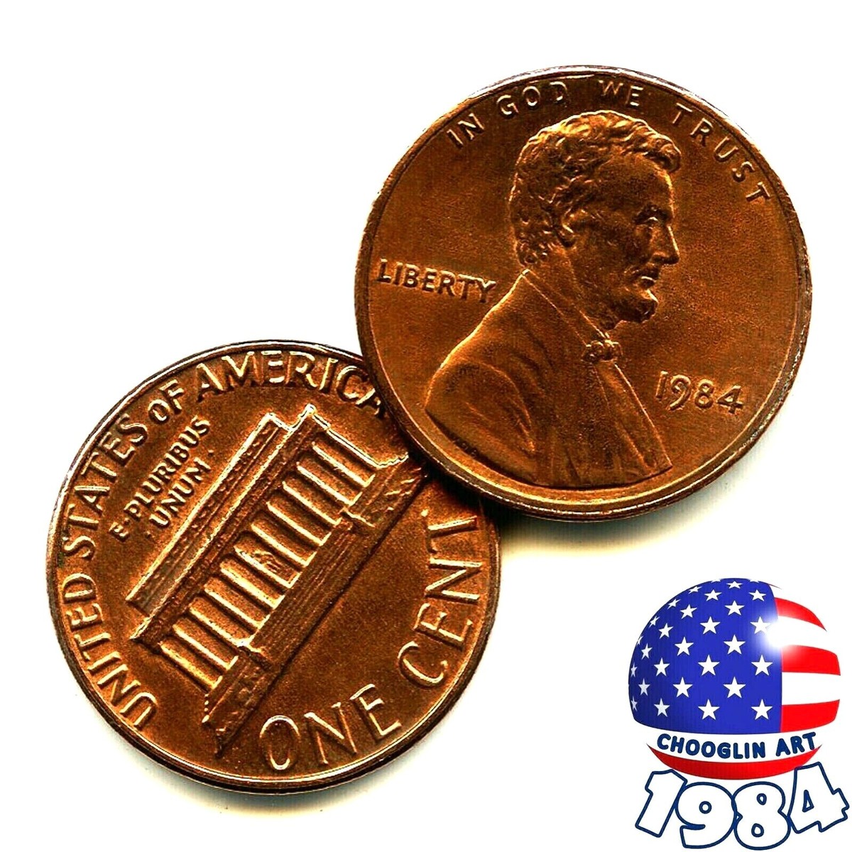A USA 1984 ONE CENT 1¢ coin, 42 Years Old! | eBay UK
