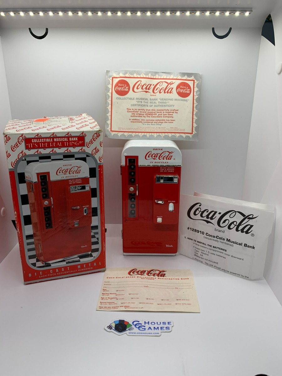 Coca-Cola Collectible Musical Bank 