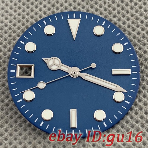 Reloj de 29 mm esfera y manecillas ajustadas movimiento NH35 9 en punto corona reloj para zurdos - Imagen 24 de 68