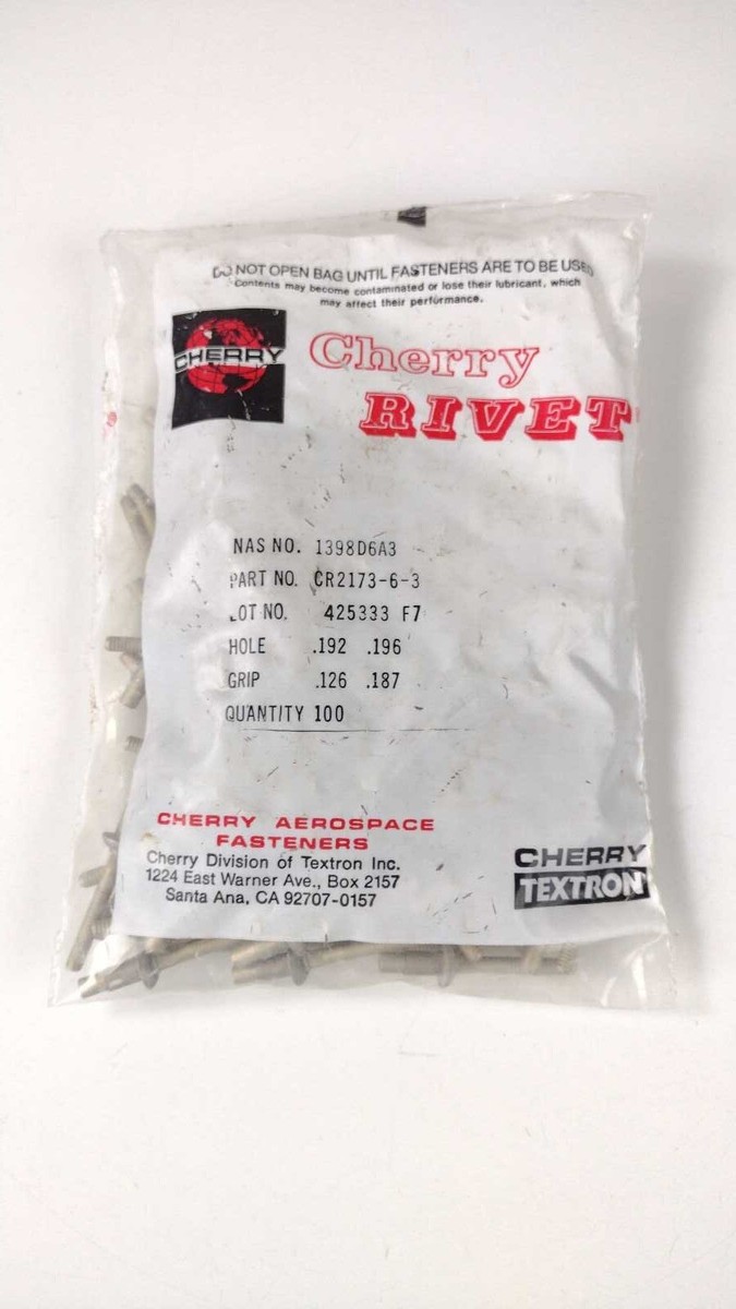 CherryMax Cherry Textron CR2173-6-3 Oversize Universal Head Blind