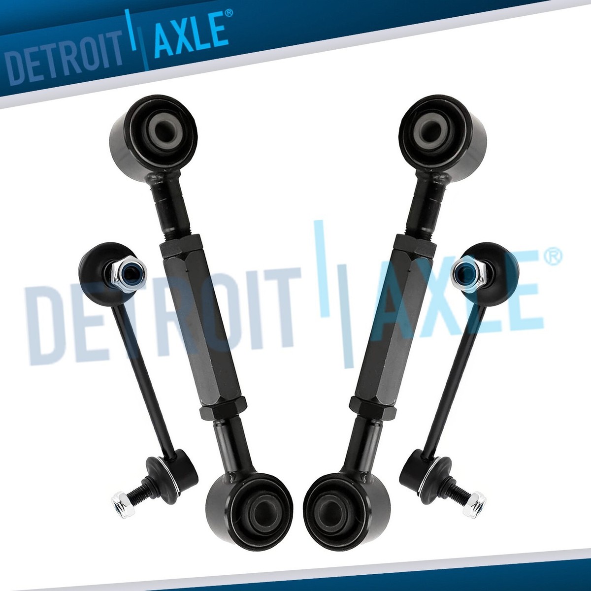 Rear Control Arms Rear Upper & Lower Control Arm Kit For 2009-2017